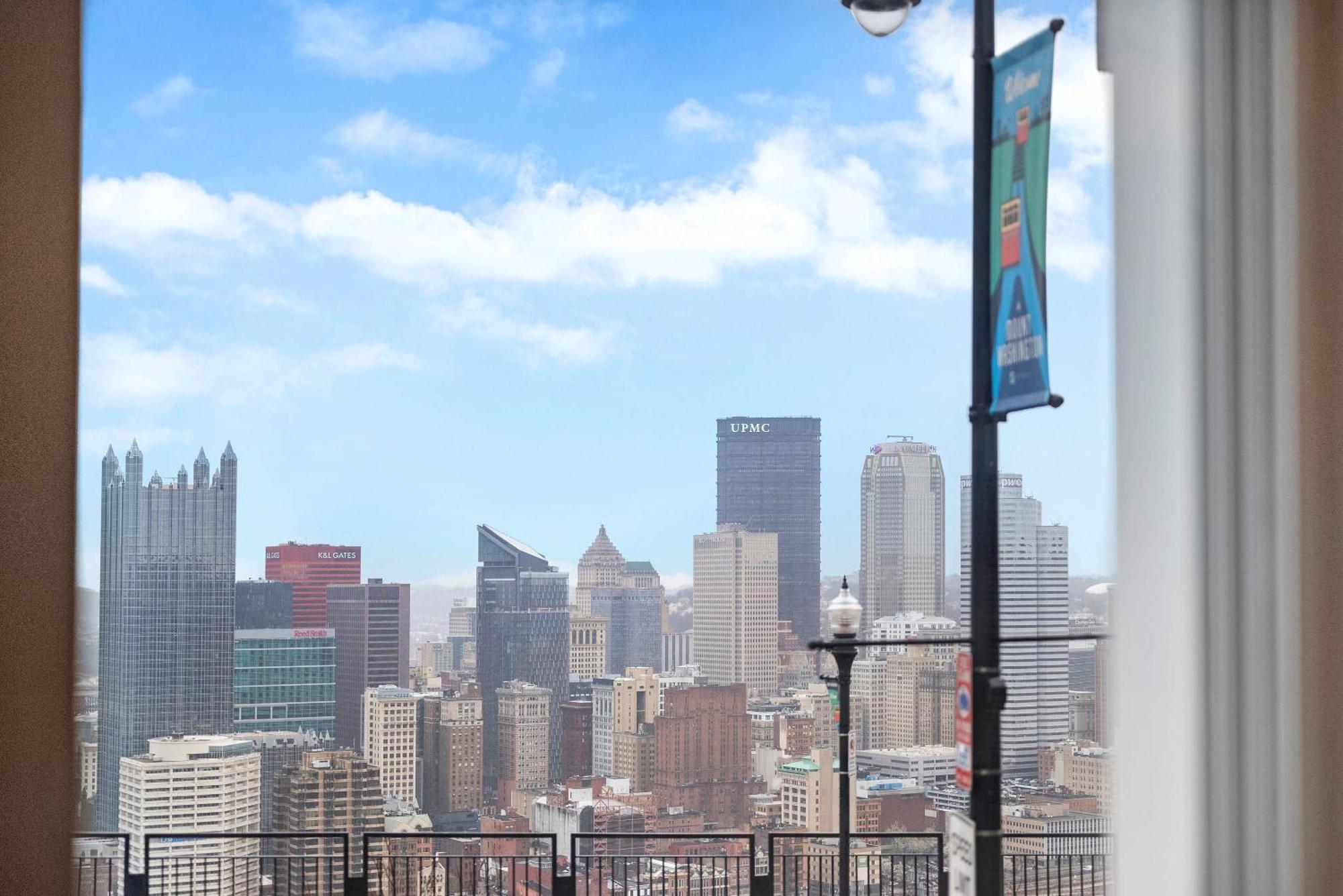 Appartamento Charming Studio-Panoramic View-Your Pittsburgh Sanctuary Esterno foto