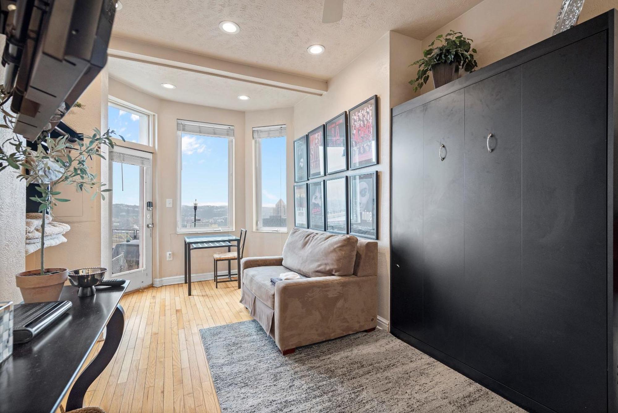 Appartamento Charming Studio-Panoramic View-Your Pittsburgh Sanctuary Esterno foto